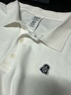 Disney Parks Darth Vader Patch Men’s Polo Sz 3X Star Wars